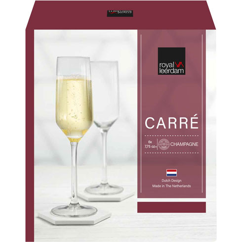 Набор бокалов для шампанского Carre 220 мл 6 шт Libbey (ONIS) 265446