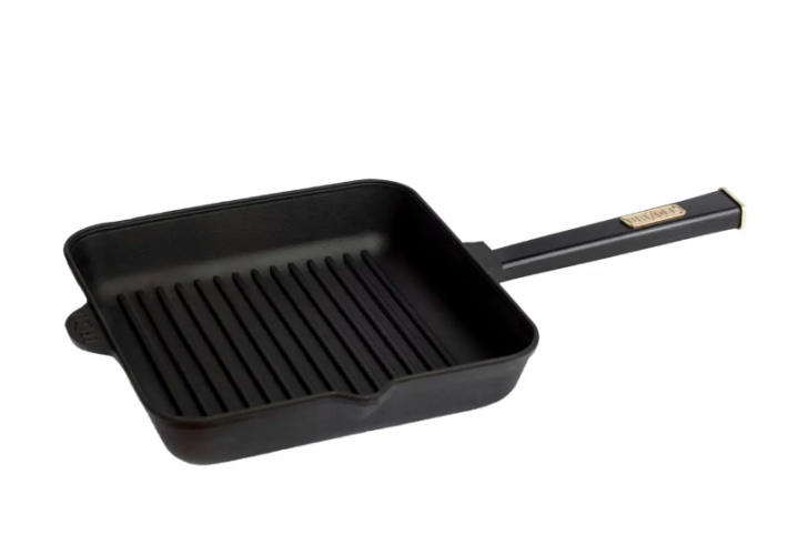 Сковорода-гриль квадратная 280х280х57,5мм Optima-Black Brizoll O282850G-P1