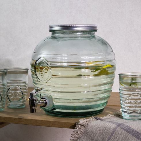 Диспенсер для напитков с крышкой и краном ABEJA, 8 л. 5297G20 San Miguel