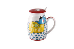 Кружка-заварник фарфор TEA TIME 300мл Easy Life R0100 TETI