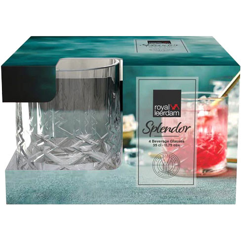Набор стаканов Splendor 350 мл 4 шт Libbey (ONIS) 540499