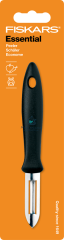 Кухонный нож Fiskars Essential для чистки овощей 6 см Black (1023786)