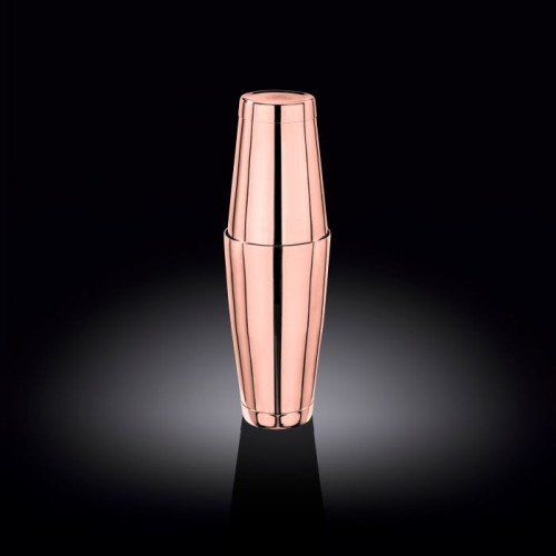 Шейкер Boston с двойным дном 550х800мл.Copper Wilmax WL-552024