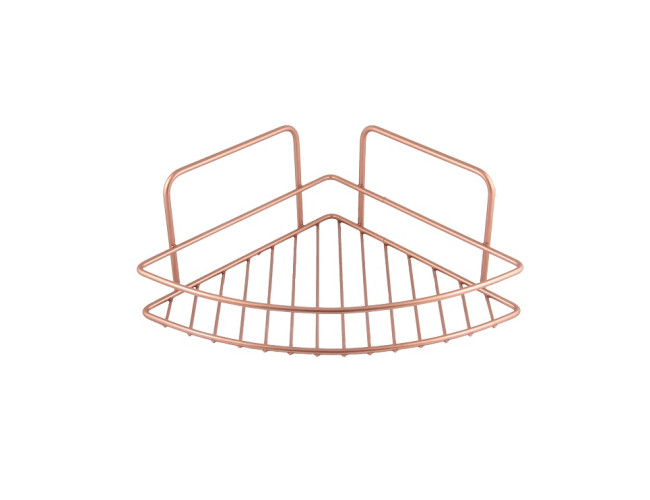 Полка угловая для ванной REFLEX COPPER Metaltex 403510