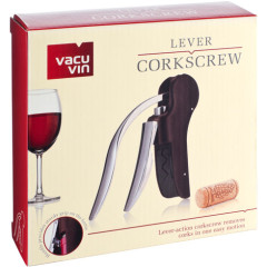 Штопор вертикальный Lever Corkscrew Vertical VacuVin 66505606
