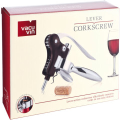 Штопор горизонтальный Lever Corkscrew Horizontal VacuVin 66515606