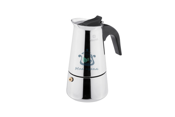 Кофеварка гейзерная Moka Inox Induction 4 чашки Vinzer 89391