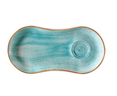 Блюдо овальное 25*12 см Aqua Bloom Bonna AAQGRM01STB