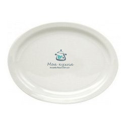  Блюдо овальное 25 см Ameryka Lubiana 0156L