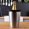 Ведро-охладитель для бутылки шампанского Active Cooler champagne elegant stainless steel Vacu Vin 3647360