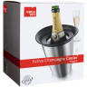 Ведро-охладитель для бутылки шампанского Active Cooler champagne elegant stainless steel Vacu Vin 3647360
