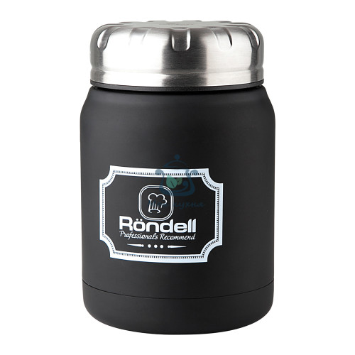 Термос для еды Rondell RDS-942 Picnic Black 0.5 л