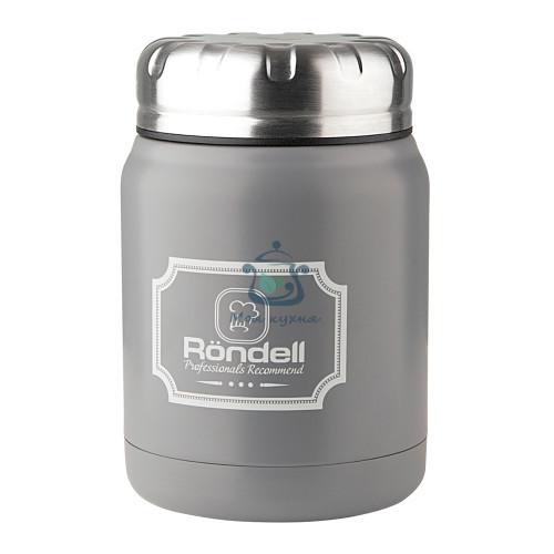 Термос для еды Rondell RDS-943 Picnic Grey 0.5 л