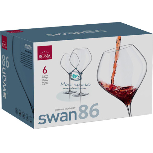 Бокал для вина Burgundy Swan 860 мл Rona 6650/860