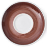 Блюдце 14,5 см Brown Millecolori Ancap 34416