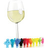 Идентификаторы для стаканов Glass Markers party people Vacu Vin 1886060