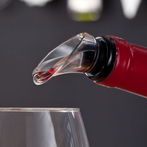 Лейка для розлива вина Wine Server crystal black Vacu Vin 18540612
