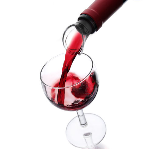 Лейка для розлива вина Wine Server crystal black Vacu Vin 18540612