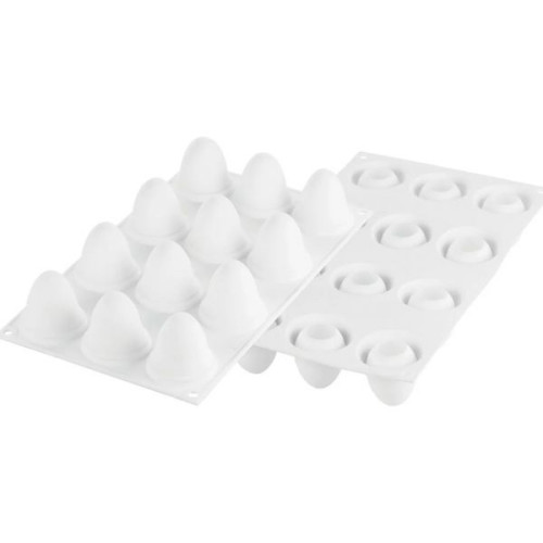 Силиконовая форма для десертов 30 мл Silikomart EGG 30