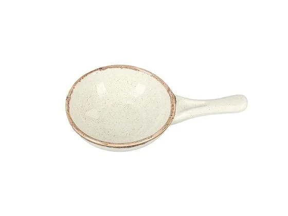 Салатник с ручкой 140 мм Seasons Beige Porland 04ALM003140