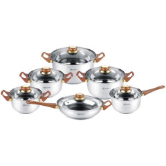 Набор посуды 12 пр. Rainstahl 1230-12WD RS