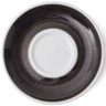 Блюдце cappuccino 14,5 см Black Millecolori Ancap 34418