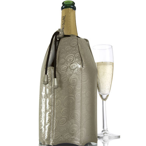 Охладитель-мешочек для бутылки шампанского Active Cooler champagne platinum Vacu Vin 38855626