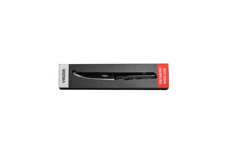 Нож универсальный Geometry Nero Line 12,7 см. Vinzer 89300