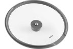Крышка стеклянная с силиконовым ободком 24 см Vinzer 89250