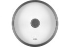 Крышка стеклянная с силиконовым ободком 24 см Vinzer 89250