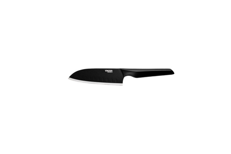 Нож Santoku Geometry Nero Line 12,7 см. Vinzer 89301