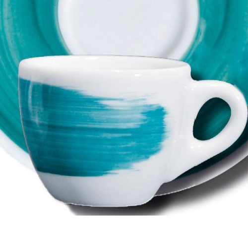 Чашка cappuccino 180 мл Green Teal Verona Millecolori Ancap 35119