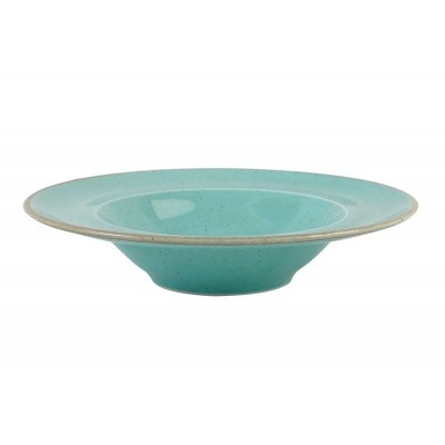 Тарелка для пасты 260 мм, h-58 мм Seasons Turquoise Porland 04ALM002255