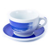 Чашка cappuccino 260 мл Blue stroke B Ancap 35127