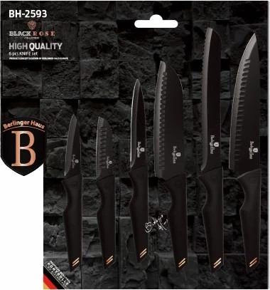 Набор ножей 6 пр. Berlinger Haus BH 2593