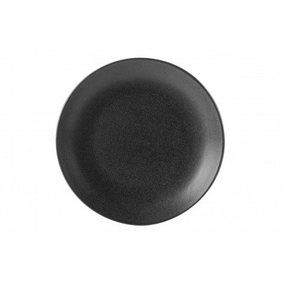 Тарелка круглая 180 мм, h-20 мм Seasons Black Porland 04ALM001521