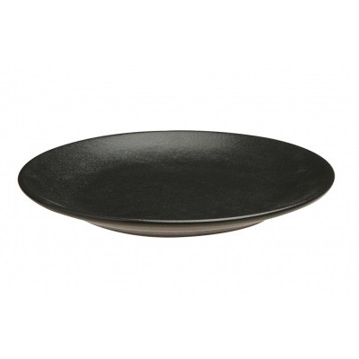 Тарелка круглая 180 мм, h-20 мм Seasons Black Porland 04ALM001521