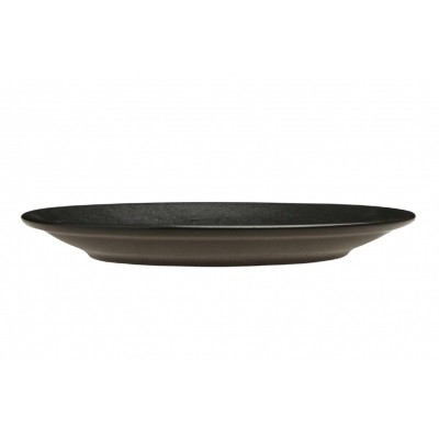 Тарелка круглая 180 мм, h-20 мм Seasons Black Porland 04ALM001521
