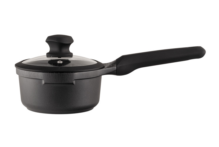 Ковш c крышкой Kuro Induction Line d 16 cм 1,2 л Vinzer 50426