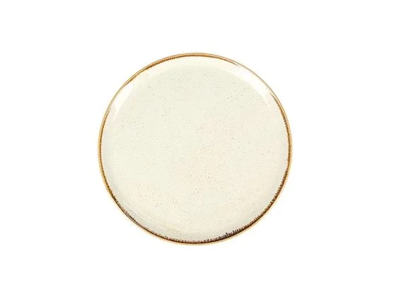 Тарелка круглая плоская 200 мм Seasons Beige Porland 04ALM001641