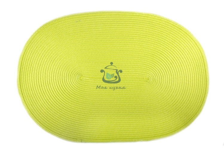 Коврик для горячего овал оливковый PDL КВ049-4