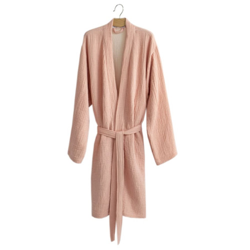 Халат Lotus Home - Motty пудровый S/M svt-2000022284486