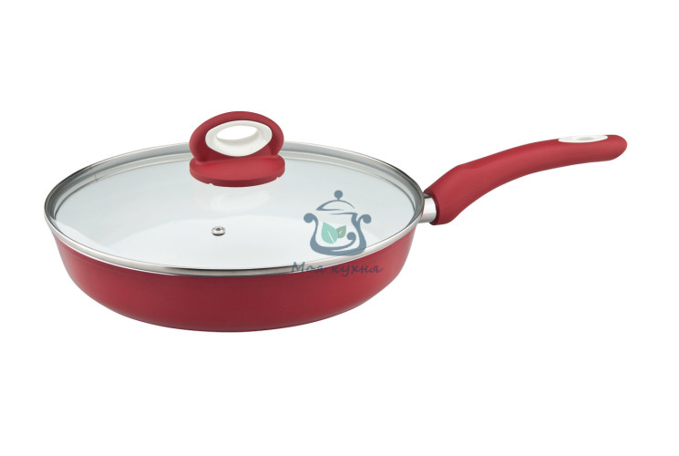 Сковорода с крышкой Vinzer Eco Ceramic Induction 24 см (89464)