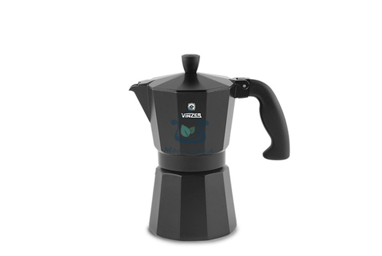 Кофеварка  гейзерная Moka Nero, 3 чашки Vinzer 89394