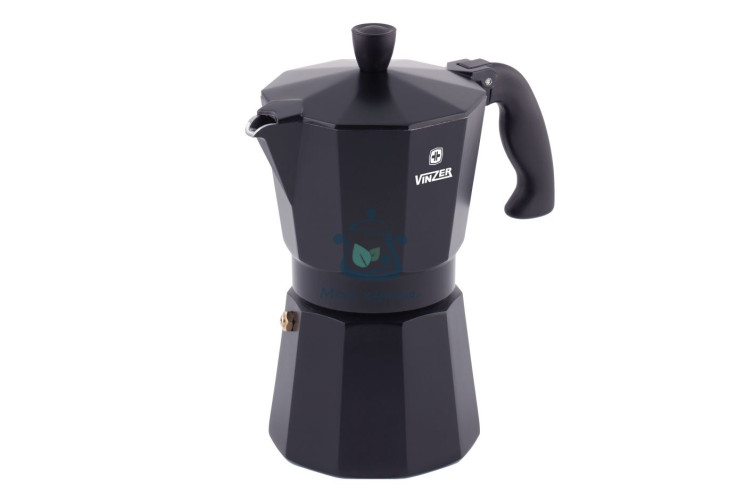 Кофеварка  гейзерная Moka Nero, 6 чашек Vinzer 89395