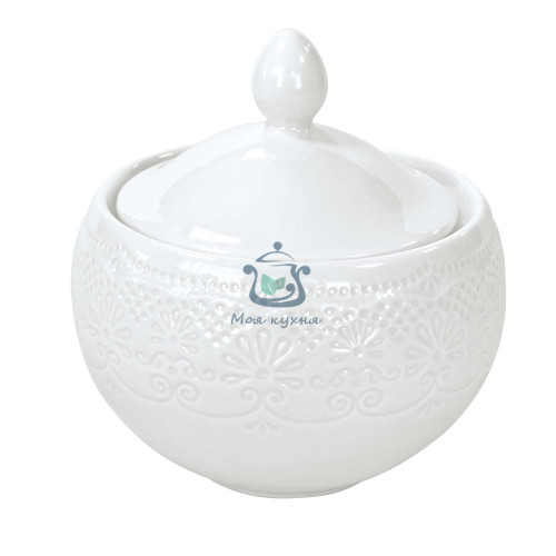 Сахарница 250 мл Irish Lacy Collection белый Krauff 21-252-079